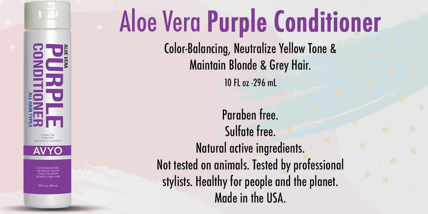 Aloe Vera Purple Conditioner | AVYO 2 Aloe Vera Purple Conditioner | AVYO - Image 2