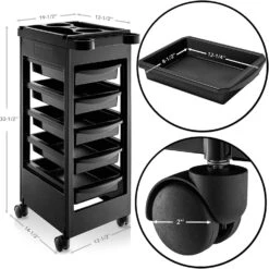 DK-38015 | Trolley Cart With 5 Drawers 9 DK-38015 | Trolley Cart With 5 Drawers -salon wholesaler store dk 38015 trolley cart with 5 drawers trolley ssw 740911