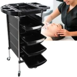 DK-38019 | Trolley | 5 Layer Hairdressing Trolley 14 DK-38019 | Trolley | 5 Layer Hairdressing Trolley -salon wholesaler store dk 38019 trolley 5 layer hairdressing trolley trolley ssw 758202