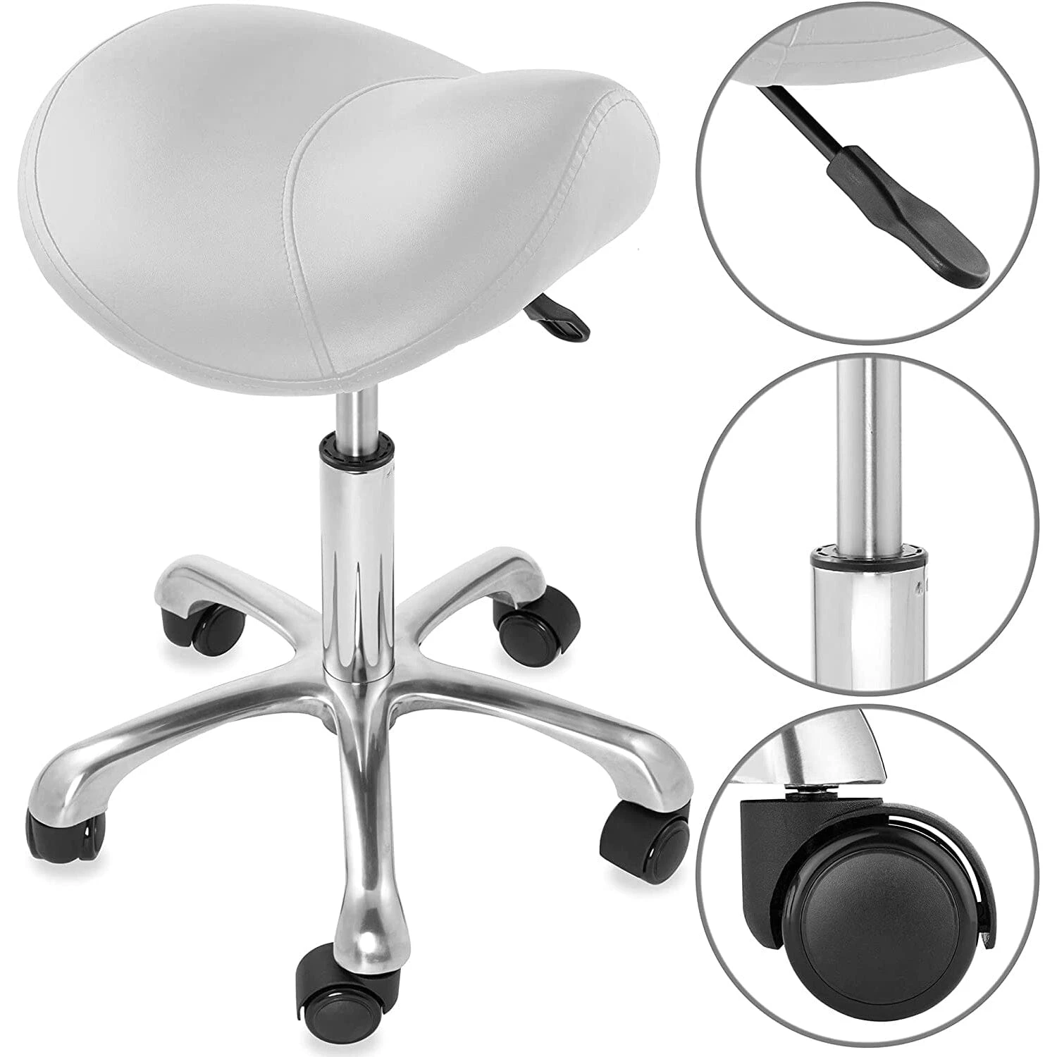 DK-98020 | Ergonomic Saddle Stool | Adjustable Hydraulic Seat 10 DK-98020 | Ergonomic Saddle Stool | Adjustable Hydraulic Seat - Image 10