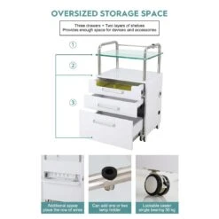 DP-6053 | Trolley -salon wholesaler store dp 6053 trolley trolley ssw 505060