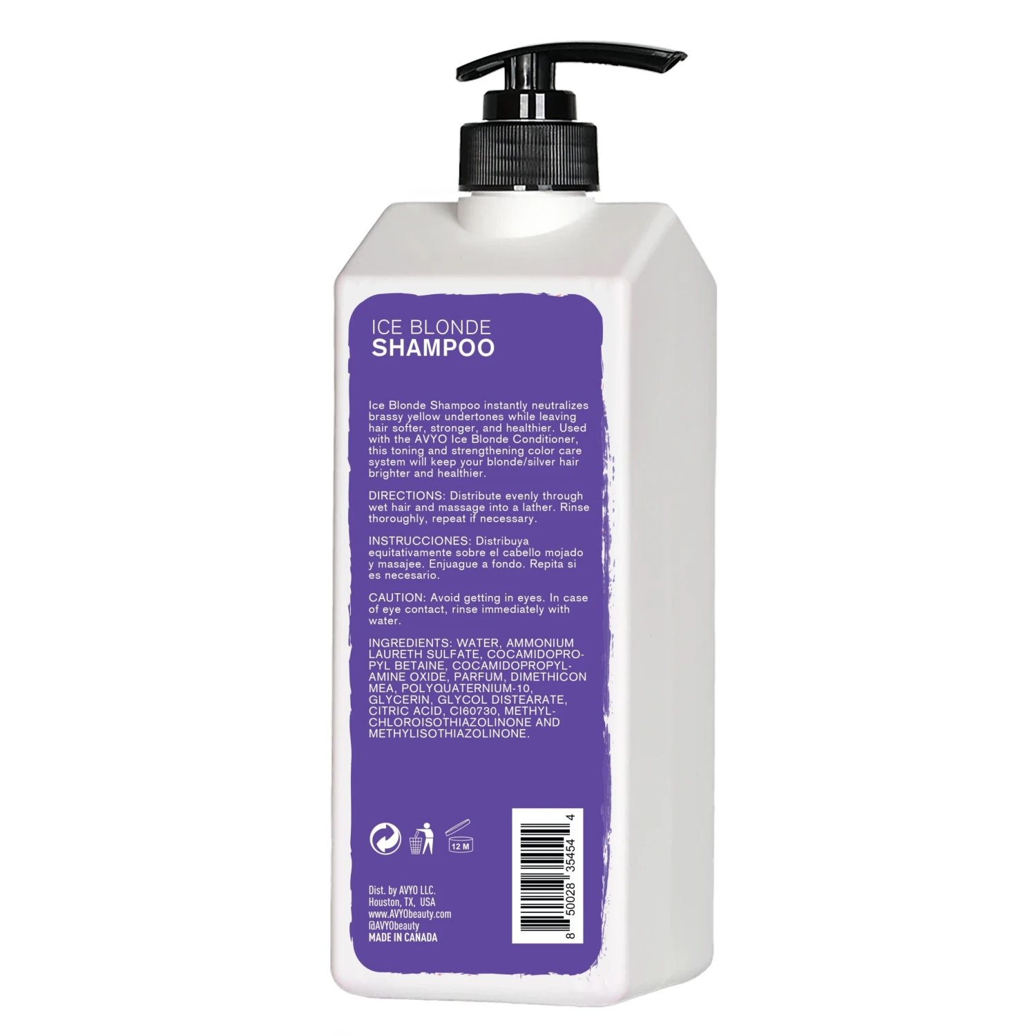 Ice Blonde Shampoo | AVYO 2 Ice Blonde Shampoo | AVYO - Image 2