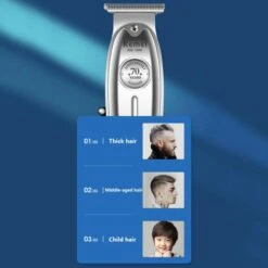 Metal Professional Hair Clipper | Electric Cordless Hair Trimmer | Kemei -salon wholesaler store metal professional hair clipper electric cordless hair trimmer kemei personal care kemei 505813