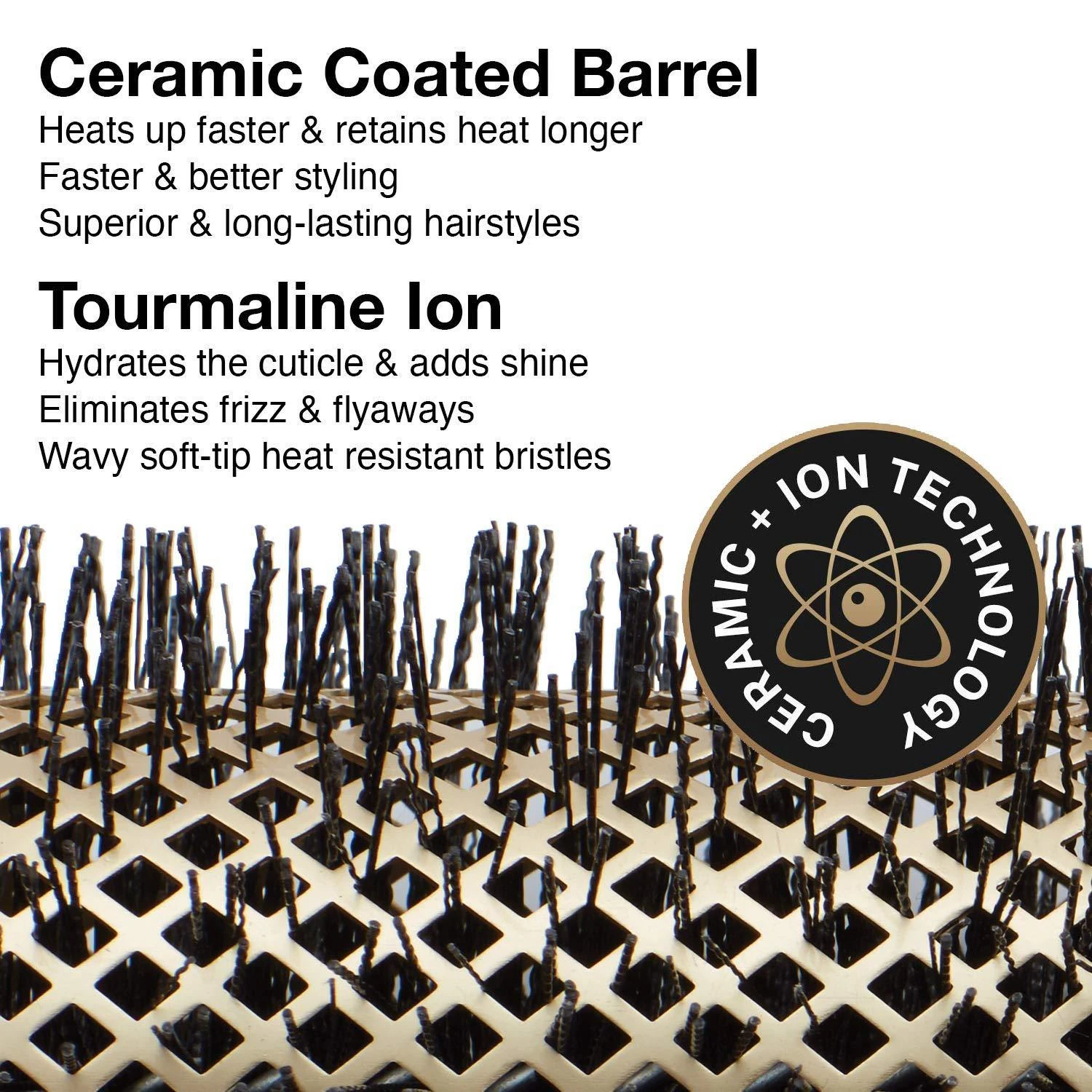 NanoThermic Ceramic + Ion | NT-34G | 1 1/4" | Olivia Garden 50th Anniversary Special Edition 5 NanoThermic Ceramic + Ion | NT-34G | 1 1/4" | Olivia Garden 50th Anniversary Special Edition - Image 5