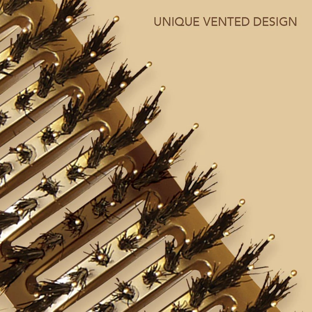 Olivia Garden NT-CVT | Tunnel | Nanothermic Contour Vent | Combo Hair Brush 5 Olivia Garden NT-CVT | Tunnel | Nanothermic Contour Vent | Combo Hair Brush - Image 5