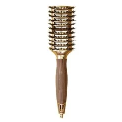 Olivia Garden NT-CVT | Tunnel | Nanothermic Contour Vent | Combo Hair Brush