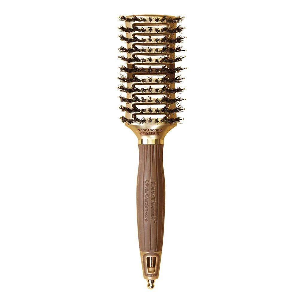 Olivia Garden NT-CVT | Tunnel | Nanothermic Contour Vent | Combo Hair Brush 1 Olivia Garden NT-CVT | Tunnel | Nanothermic Contour Vent | Combo Hair Brush