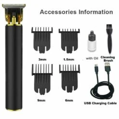 Professional Oil Head Carving Electric Clipper | Portable Cordless Trimmer | Kemei -salon wholesaler store professional oil head carving electric clipper portable cordless trimmer kemei personal care kemei 743687