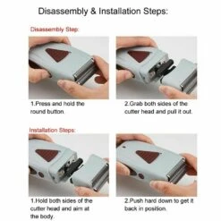 Reciprocating Electric Shaver | Titanium Foil Metal Tool Head | Kemei -salon wholesaler store reciprocating electric shaver titanium foil metal tool head kemei personal care kemei 847676