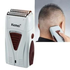 Reciprocating Electric Shaver | Titanium Foil Metal Tool Head | Kemei -salon wholesaler store reciprocating electric shaver titanium foil metal tool head kemei personal care kemei 907555