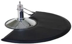 Semi Circle PU | Floor Mat -salon wholesaler store semi circle pu floor mat floor mat ssw 352495