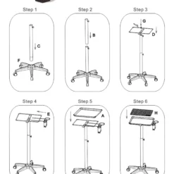 T-011B | Professional Aluminum Salon Rolling Utility Tray 5 T-011B | Professional Aluminum Salon Rolling Utility Tray -salon wholesaler store t 011b professional aluminum salon rolling utility tray trolley ssw 424259