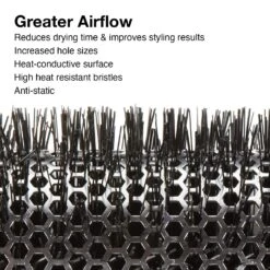 Olivia Garden T-25 | 1" | ProThermal Anti-Static Collection 10 Olivia Garden T-25 | 1" | ProThermal Anti-Static Collection -salon wholesaler store t 25 1 prothermal anti static collection combs brushes olivia garden 164827