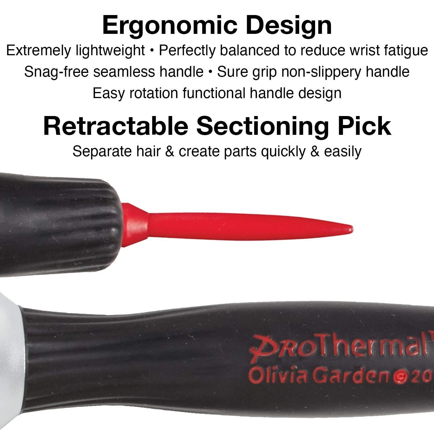 Olivia Garden T-25 | 1" | ProThermal Anti-Static Collection 2 Olivia Garden T-25 | 1" | ProThermal Anti-Static Collection - Image 2