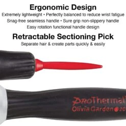 Olivia Garden T-43 | 1 3/4" | ProThermal Anti-Static Collection -salon wholesaler store t 43 1 34 prothermal anti static collection combs brushes olivia garden 378281