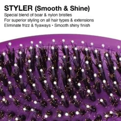 The OG Brush Collection | Purple | 721-OGDBOX01 | OLIVIA GARDEN -salon wholesaler store the og brush collection purple 721 ogdbox01 olivia garden combs brushes olivia garden 972268