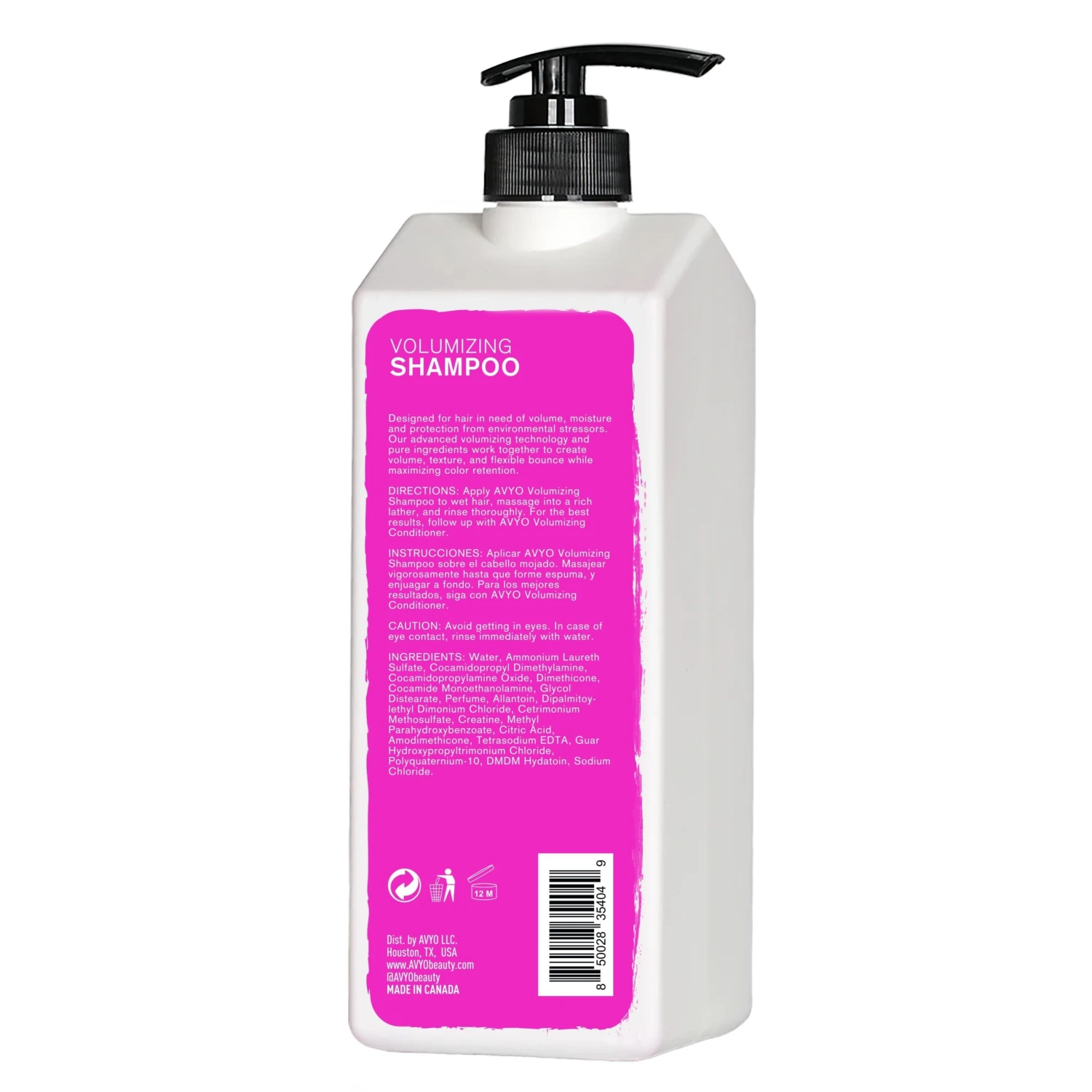 Volumizing Shampoo | 16.9 Fl. Oz. | AVYO 2 Volumizing Shampoo | 16.9 Fl. Oz. | AVYO - Image 2